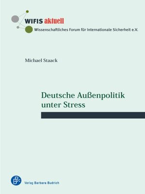 cover image of Deutsche Außenpolitik unter Stress